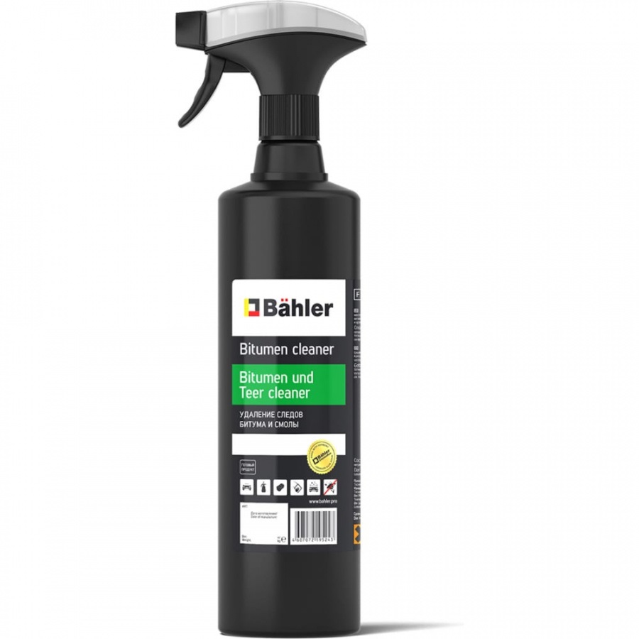 Средство очистки кузова (удаление следов битума и смолы) Bitumen und Teer cleaner 0,5л