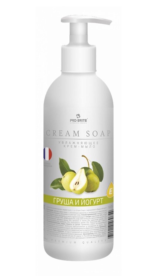 1605-05 Cream Soap Груша и йогурт