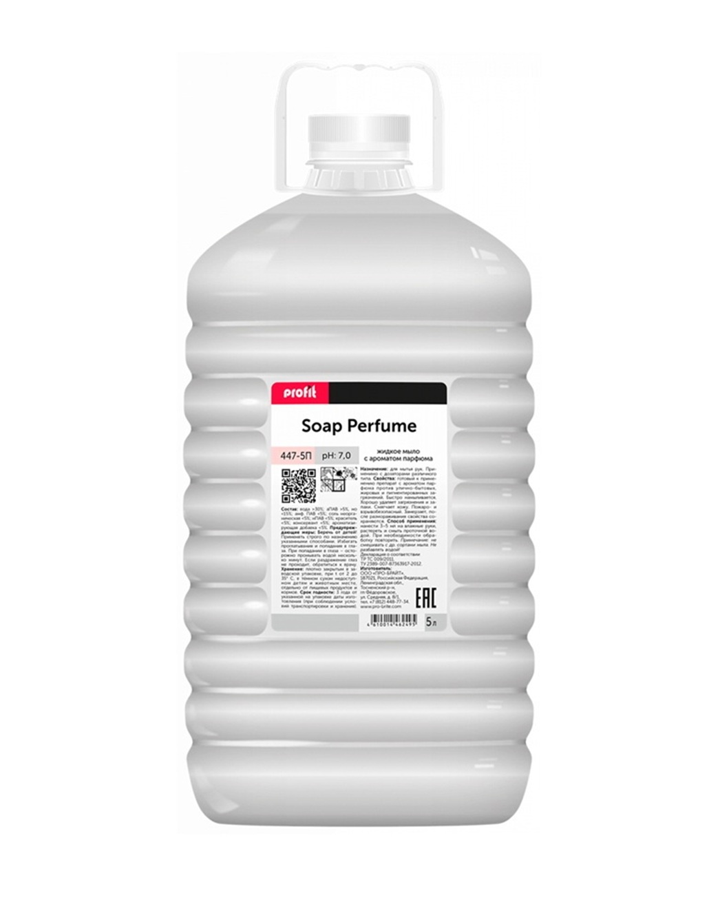 Жидкое мыло для рук 447-5 PROFIT SOAP Perfume, 5 л