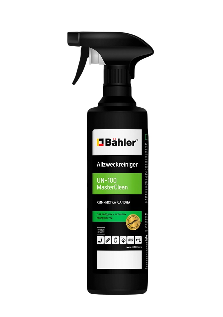 Очиститель интерьера автомобиля Allzweckreiniger UN-100 MasterClean, 0,5 л